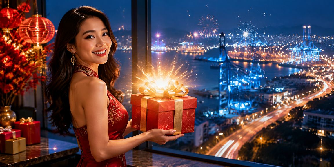 Không khí lễ hội tại Vũng Tàu mùa Tết với sòng casino giải trí rực rỡ ánh đèn về đêm